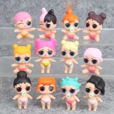 12x LOL Puppe Surprise Ball Lil Sisters Xmas Toys Mädchen Actionfiguren