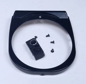 Canon AE-1 Program Front Cover w Screws Black Vintage SLR Film Camera Parts - Picture 1 of 1