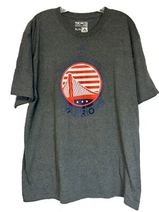 Adidas The Go To Tee Golden State Warriors Basketball Mens Gray T-Shirt Size XL - Picture 1 of 11
