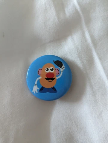 SDCC 2023 Hasbro Booth Mr. Potato Head Button Pre-owned Cover