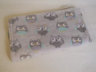 Manta bebé Garanimals gris suave y aqua 30 x 36" Walmart Foto 1 de 3