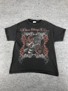 Three Days Grace Shirt Mens Large Black Eagle Snake Band Rock Graphic Tee - Picture 1 of 6