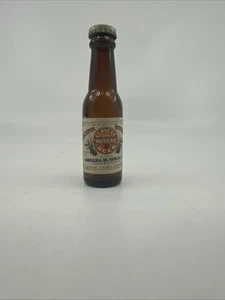 VINTAGE MEXICALI CERVEZA SMALL BEER BOTTLE PILSENER SUPERIOR 4 INCHES - Picture 1 of 6
