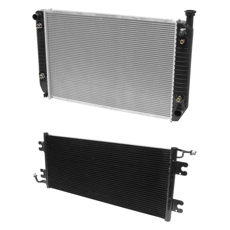 For Chevy P30 1994-1999 UAC BNDL-476817 Radiator & Condenser Kit Foto 1 de 1