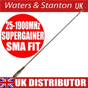 WATSON WSMA-881 Super Gainer Flexi.  Antena skanująca 25-1900MHz SMA - Zdjęcie 1 z 2