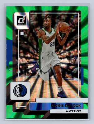 2022-23 Panini Donruss #183 Reggie Bullock Green Holo Laser - Image 1 of 2