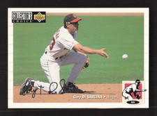 1994 Collector's Choice Silver Signature  Gary DiSarcina #94 California Angels