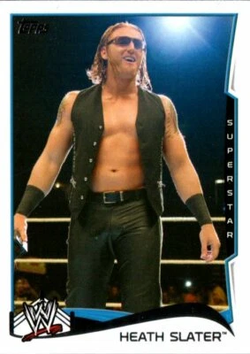 2014 Topps WWE Base Wrestling Card #69 Heath Slater - Image 1 of 2