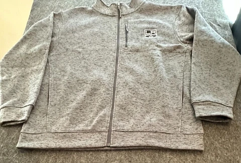 Mens NHL Los Angeles Kings NHL Hockey full zip jacket Large NWT B22 Cover