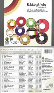 BUBBLING UNDER 1961-67-VOL. 2-32 CUTS -RARE ROCKIN CD NEW IMPORT