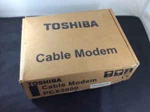 Toshiba DOCSIS Cable Modem PCX2000 DAZ8820F - Picture 1 of 5