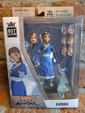 BST AXN Nickelodeon Avatar The Last Airbender Katara 5" Figure /Accessories NEW Cover
