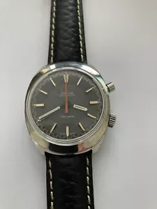 Omega Chronostop 1968 chronograph watch serviced in great shape stainless steel - Picture 1 of 6