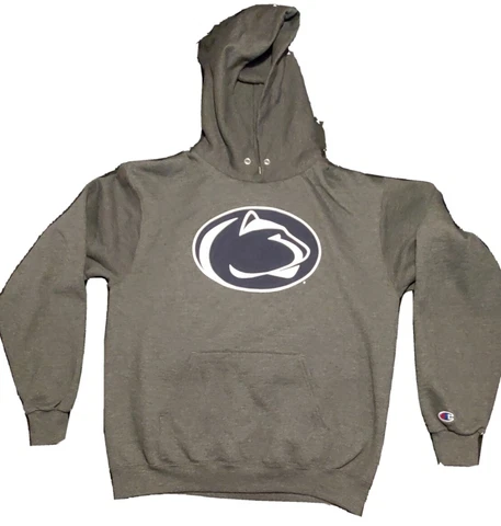 🦁⚘️  Champion Penn State Nittany Lions Hoodie Mens Medium Hooded Sweatshirt Cover
