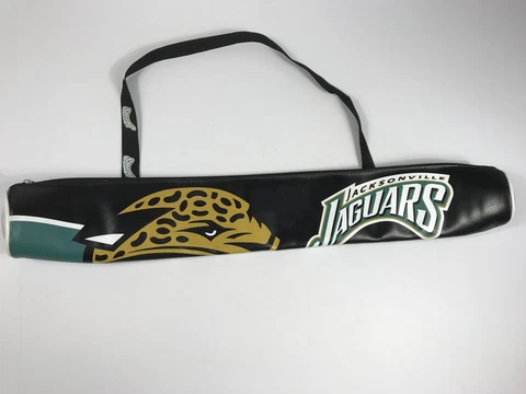 NFL Jacksonville Jaguars Lunch Bag Tote Cooler Case 6 Pack Foldable Collapsible Cover