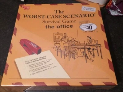 THE WORST CASE SCENARIO Survival Board Game - The Office - University Games NEW - Image 1 of 3