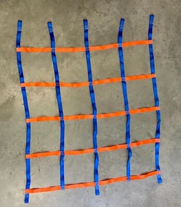 TOPNEU Kletternetz für Kinder - Ninja Cargo Netz Strickleiter - Karabiner fehlen - Bild 1 von 4