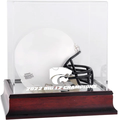 Kansas State Wildcats 2022 Big 12 Conference Champs Mahogany Cover