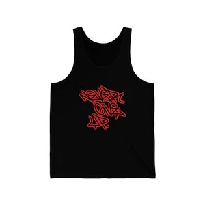 Non mollare mai. Canotta Graffiti palestra sollevamento pesi allenamento maglia taglia adulto. - Foto 1 di 3