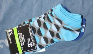 ankle Socks 3-Pack Boys Ultimate Fashion size 7-2 - Picture 1 of 1