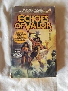 ECHOES OF VALOR Edited by KARL EDWARD WAGNER 1987 TOR Books VINTAGE FANTASY - Picture 1 of 10