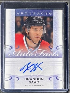 Saad, Brandon - 2014-15 Upper Deck Artifacts - Autograph - Picture 1 of 1