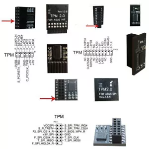 Modulo sicurezza TPM 2.0 per schede madri ASUS -SPI -M R2.0 20-1pin 14-1pin - Photo 1/7