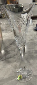 VTG Waterford  "Snowflake Series"  Large Champagne Flute   NWOB! - Picture 1 of 6