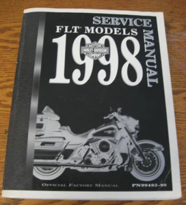 1998 Harley-Davidson Service Shop Manual FLT Touring Road King Electra Glide Xln - Picture 1 of 4