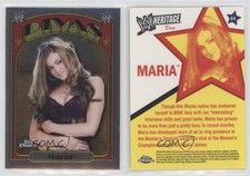 2007 Topps Heritage WWE Chrome Heritage II Maria #64