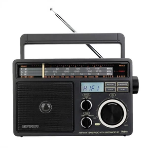 TR618 Portable Shortwave Radio AM FM Radio Plug in Wall,SD/USB For Senior Gift - Picture 1 of 14
