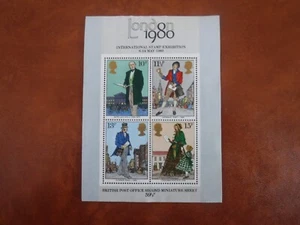 Great Britain minisheet issued for the London Stamp Exhibition, 1980, as scan - Picture 1 of 1