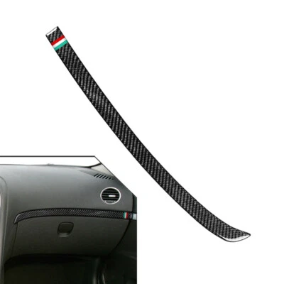 Co-pilot Dashboard Panel Cover Trim For Alfa Romeo 159 Brera Spider Carbon Fiber Foto 1 de 4