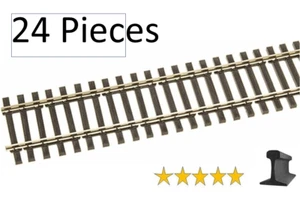 Peco O Scale ~ New 2025 ~ Code 143 Flexible Flex Track ~ Wood Ties ~ SL-700FB-24 - Picture 1 of 2