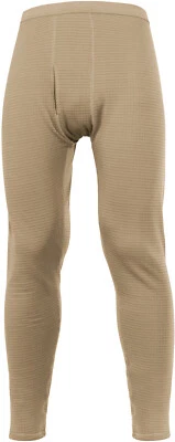 Gen III Nivel II Anti-Microbiano Waffle Ropa Interior Térmica ECWCS Pantalones Parte Inferior Foto 1 de 4
