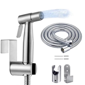 Handheld Bidet Sprayer Kit, Frap Stainless Steel Brushed Nickel Sprayer Toile... - Picture 1 of 8