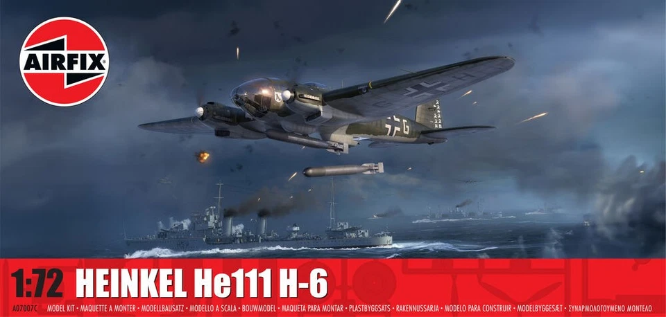 Airfix A07007C Heinkel He111 H-6 Aereo Militare