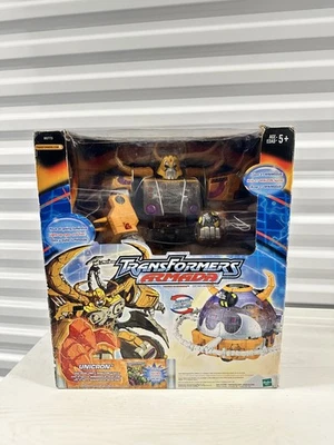 TRANSFORMERS ARMADA UNICRON NIB VINTAGE W DEAD END FIGURE NEW SEALED HASBRO 2003 - Image 1 of 4