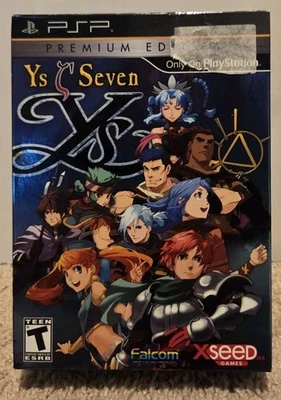 Ys Seven: Premium Edition (Sony PSP, 2010) - DISCO + PRIMAS - SIN ESTUCHE - PROBADO Foto 1 de 4
