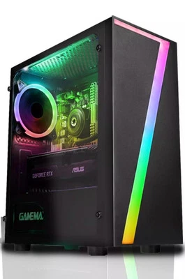 Quad Core I5 Gaming Pc 16gb RAM 240GB SSD NVIDIA GT 1030 Wins 10 - Image 1 of 3