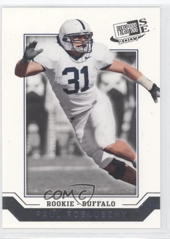 2007 Press Pass SE Paul Posluszny #23 Rookie RC - Image 1 of 2