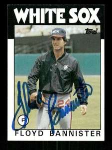 1986 Topps 64 Floyd Bannister signed auto autograph  MZ BXCP56 - Picture 1 of 2