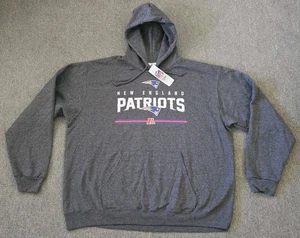New England Patriots Herren 2XL Hoodie Sweatshirt dunkelgrau - Bild 1 von 7