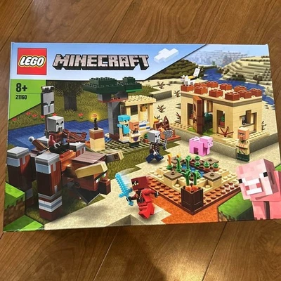 LEGO Minecraft 21160 The Illager Raid Set 562pcs Pillagers Ravager Villagers New - Image 1 of 2