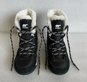 Botas impermeables de encaje corto Sorel Whitney II para mujer en muy buena condición EE. UU. 6 EUR 37 - Imagen 1 de 11