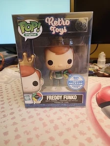 Funko Pop Retro Toys - Freddy Funko with Simon #128 LE 2000 - Picture 1 of 6