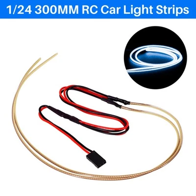 30cm RC Car LED Light Strips Color Flexible Light For SCX24 TRX4M UTB18 1/24 Car - Image 1 of 4