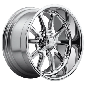 US Mag 1Pc RAMBLER Chrome Plated 15x7" Rim 5x120.65 5X4.75+1 offset, Each - Picture 1 of 4