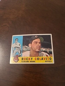 Nice 1960 Topps Rocky Colavito #400 003491 - Picture 1 of 2