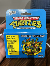 Topps 1990 - TEENAGE MUTANT HERO TURTLES - Cartoon TMNT Series Box (66x Cards)